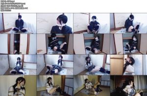 [亚洲绳艺] 動画囚われたミニスカ女学生-丝依依
