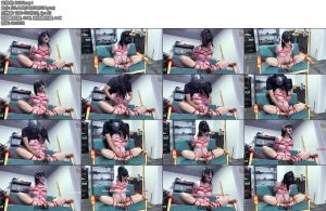 [绳精病] 女孩被紧缚放置拼命挣扎无法摆脱-丝依依