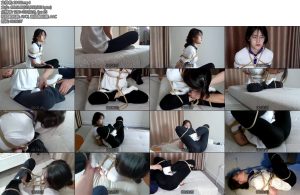 [吴越原创] 文静半袖校服眼镜学姐的桃符之虐（第一季）羞羞的捆绑姿势和挠痒游戏白袜小脚挺好玩只是银铃般的笑声有点扰民-丝依依