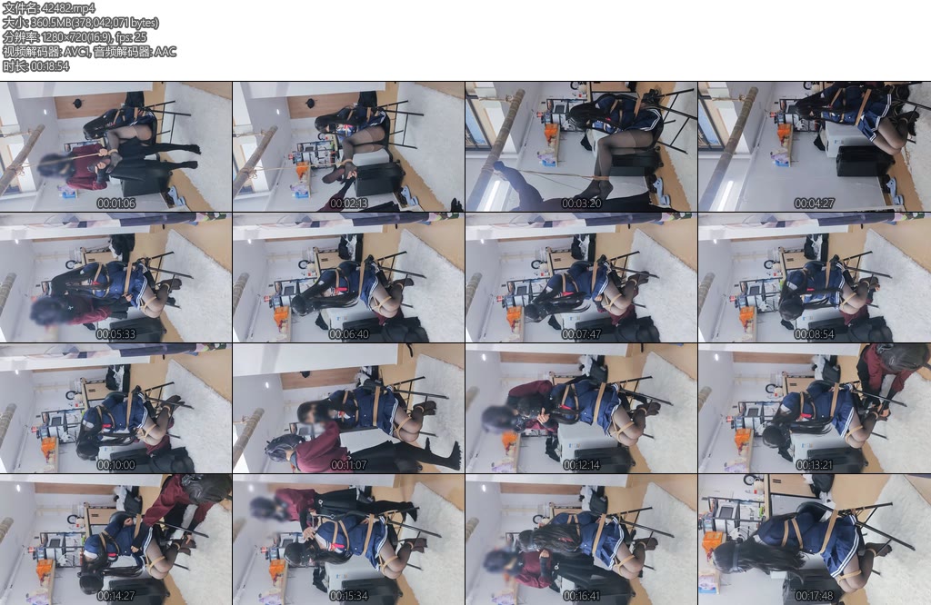 [亚洲绳艺] cosplay霞之秋诗羽学姐的黑巧克力鉴赏伪百合-丝依依