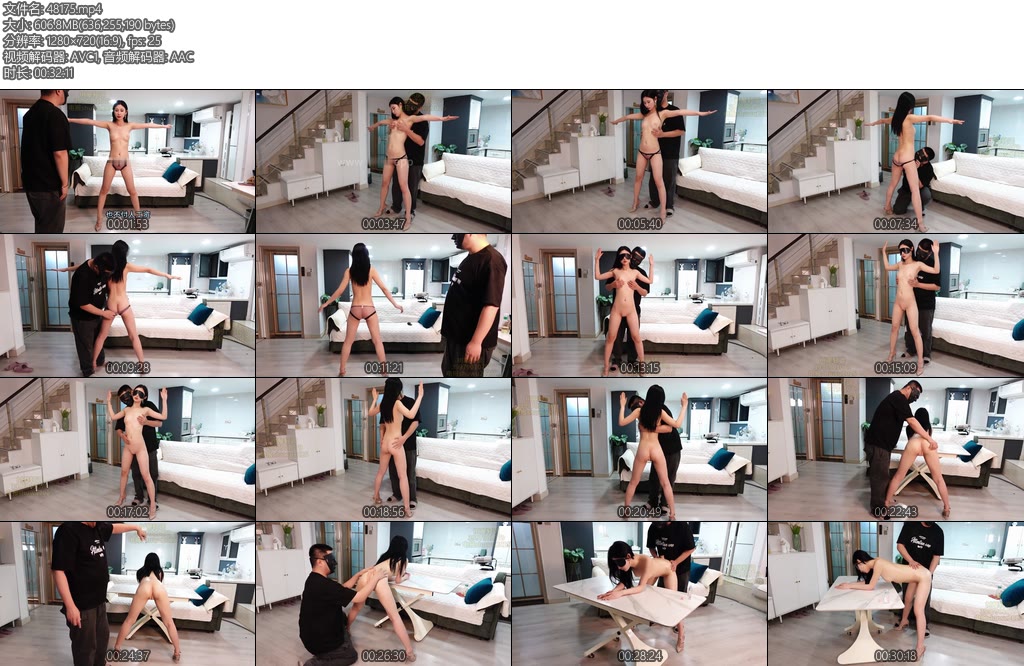 [树屋轻调] 制药公司女下属妍霏对老板不满企图窃取公司绝密配方被老板抓住奈何家中生病的弟弟全靠公司支持为了家人无奈对老板言听计从全LUO被搜身玩弄精油涂抹全身-丝依依