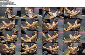 [雨辰原创] 见见屈辱满满海老缚白衬衫肉丝丁字裤 X_X手拍SP竹签扎屁股惨叫求饶-丝依依