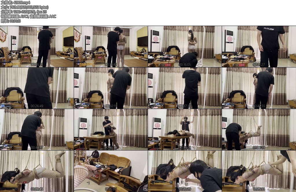 [缚予原创] 线下真实调教之超漂亮新m阿然渔网装乳贴水桶乳夹口枷口水股绳旋转驷马体验阿然被悬吊穿羞耻乳贴下面还挂着水桶-丝依依