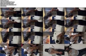 [小黑原创] 超紧直臂捆绑马具口球堵嘴她连呼吸都很难受喘着粗气又说不了话放置挣扎的很激烈-丝依依