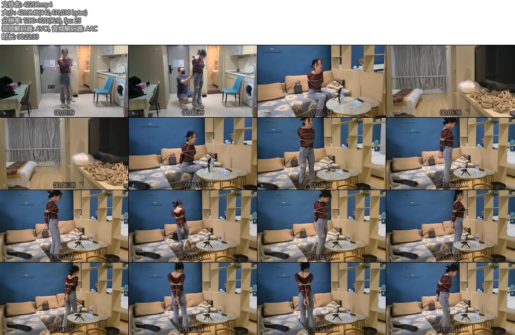 [JS原创] 新模哈妮试镜欧式直臂捆绑放置-丝依依