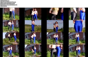 [欧美绳艺] Spandex Bondage No.088-丝依依