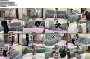 [贝特原创] 小艺舞蹈服+瑜伽裤紧缚挣扎tk+sp-丝依依