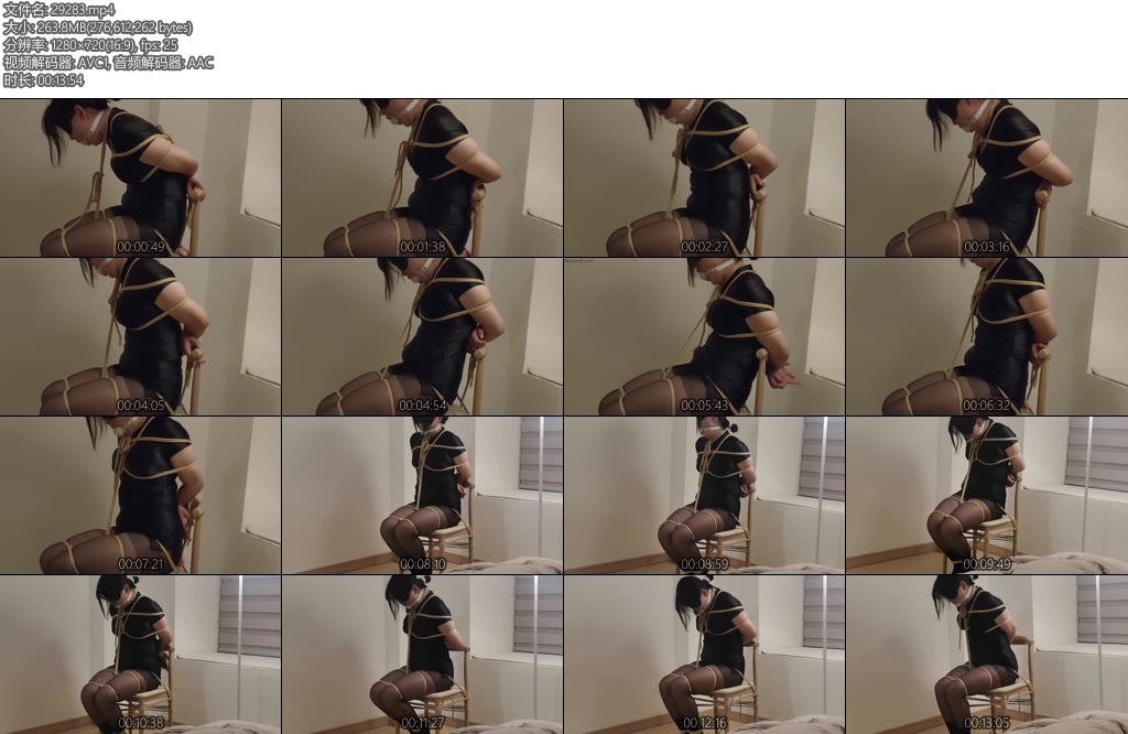 [新秄原创] 小潘坐缚-丝依依