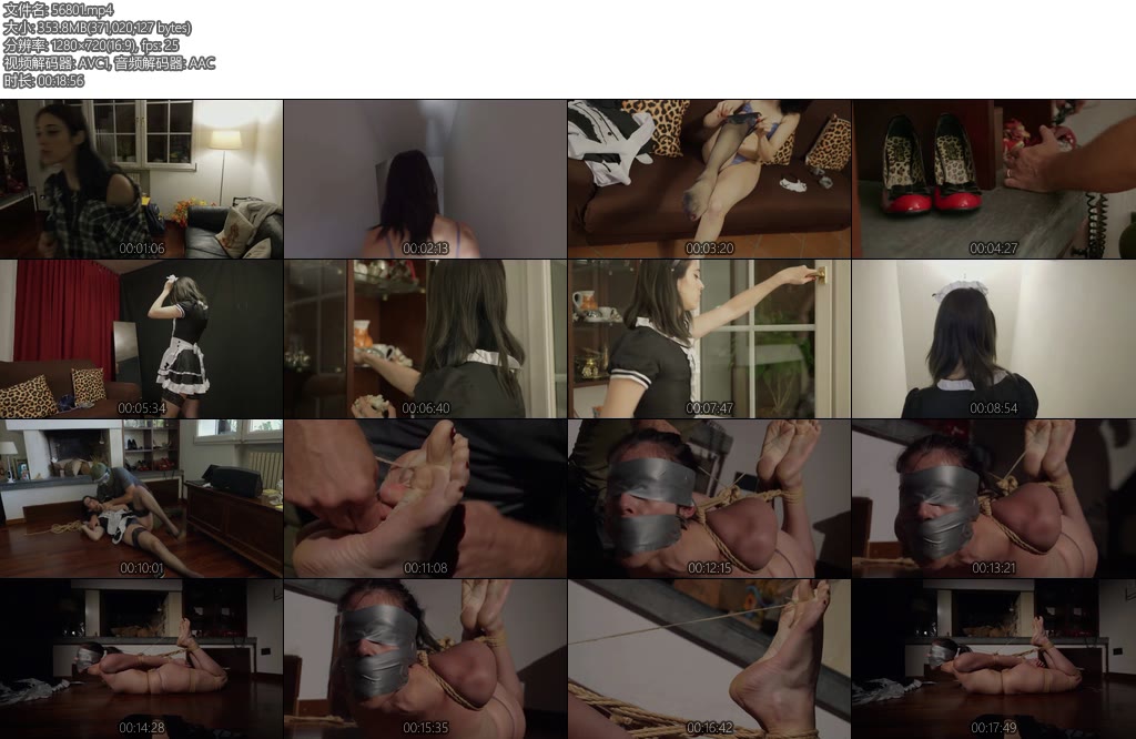 [欧美绳艺] Scarlett Maid-丝依依