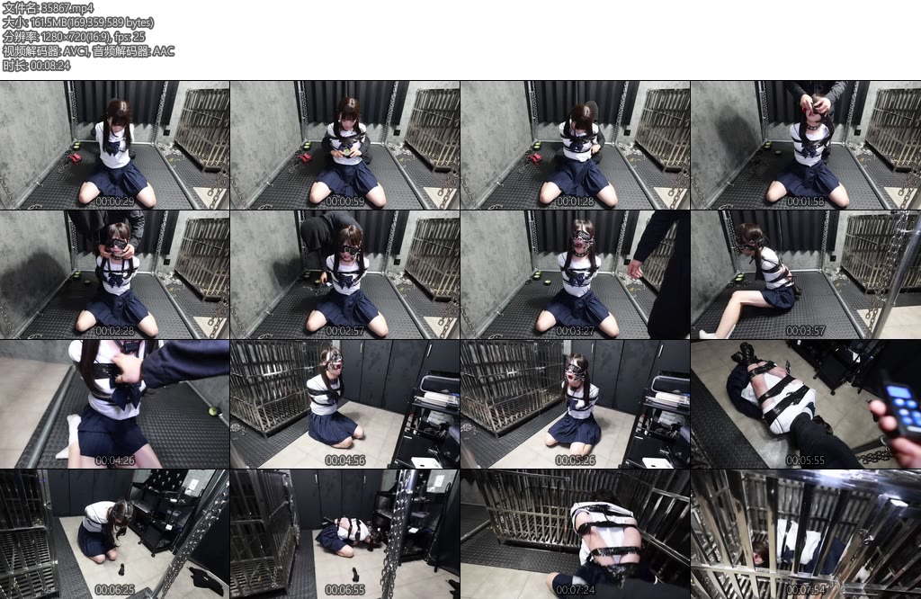 [D-Lemon] 10分制服拘束イラマ電気責め調教complete plan-丝依依