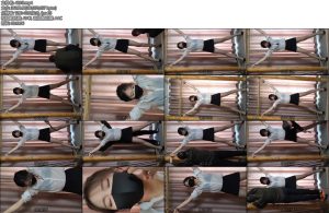 [随心原创] 杨蕊极限火字型四肢吊双手针扎般的折磨-丝依依