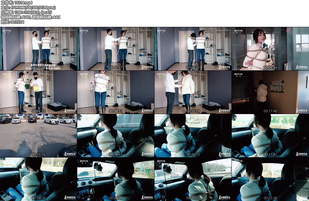 [半岛束艺] 爱上捆绑的扎林娜非要出去玩-丝依依