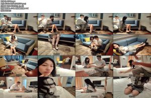 [济南缚仙] 济南缚仙凡凡美足凡凡JK粉红高跟鞋紧缚抚摸蹂躏-丝依依