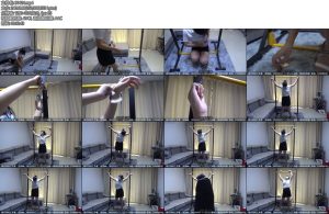 [新月原创] 玉箫大字自缚镣铐金属架自己带TD自己完最后发现钥匙拿错了作死还是她最厉害-丝依依