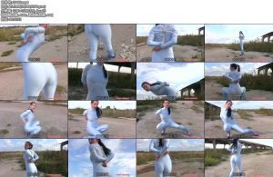 [欧美绳艺] Spandex Bondage No.092-丝依依