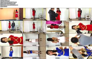 [clz原创] 朵朵三套衣服五花展示五花走秀摆裙嘟嘴挣扎-丝依依