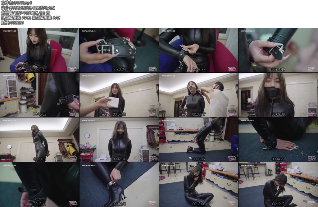 [半岛束艺] 波雅一种万无一失的手铐自缚方案-丝依依