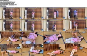 [山鬼原创] 动动身穿舞蹈服大白袜挠痒挣扎-丝依依