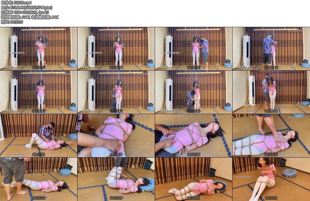 [山鬼原创] 动动身穿舞蹈服大白袜挠痒挣扎-丝依依