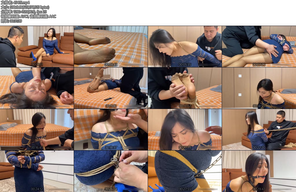 [鑫鑫原创] 女白领被绑架调教-丝依依