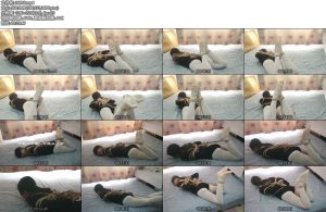 [臭脚妹妹] 舞蹈生被绑挣脱白丝舞蹈鞋驷马重制版-丝依依