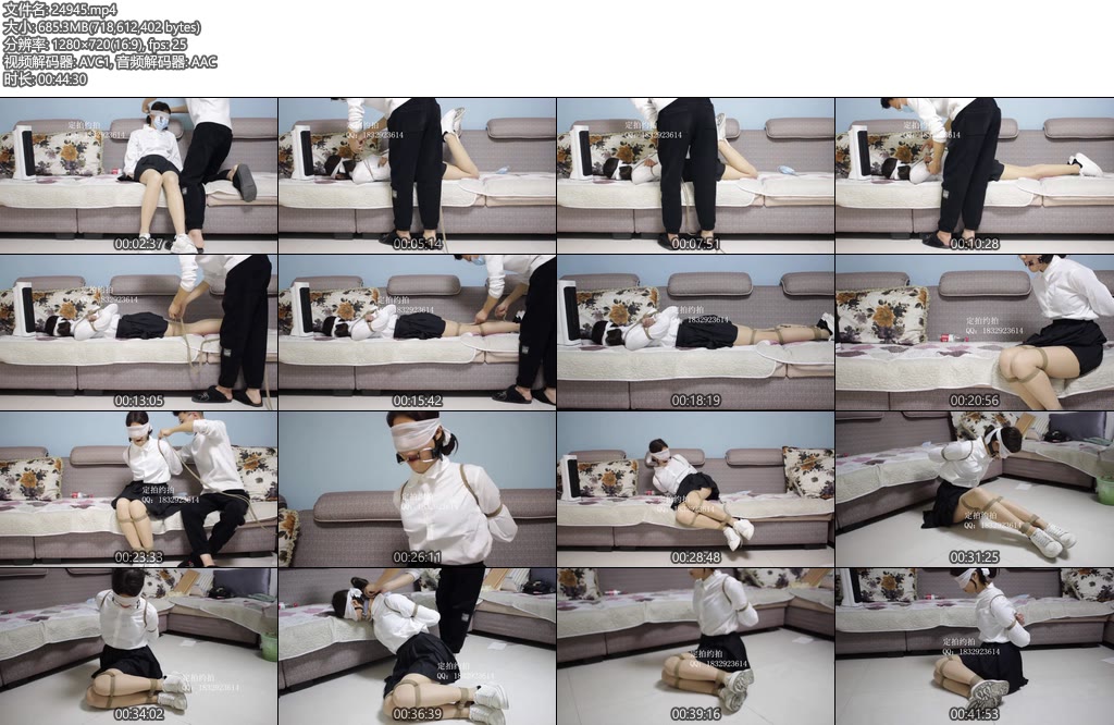 [子衿原创] 独居的护士菲菲,下夜班被歹徒跟踪到家里迷晕-丝依依