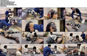 [默示录] 缚艺录小W双人胶带捆绑挑战下-丝依依