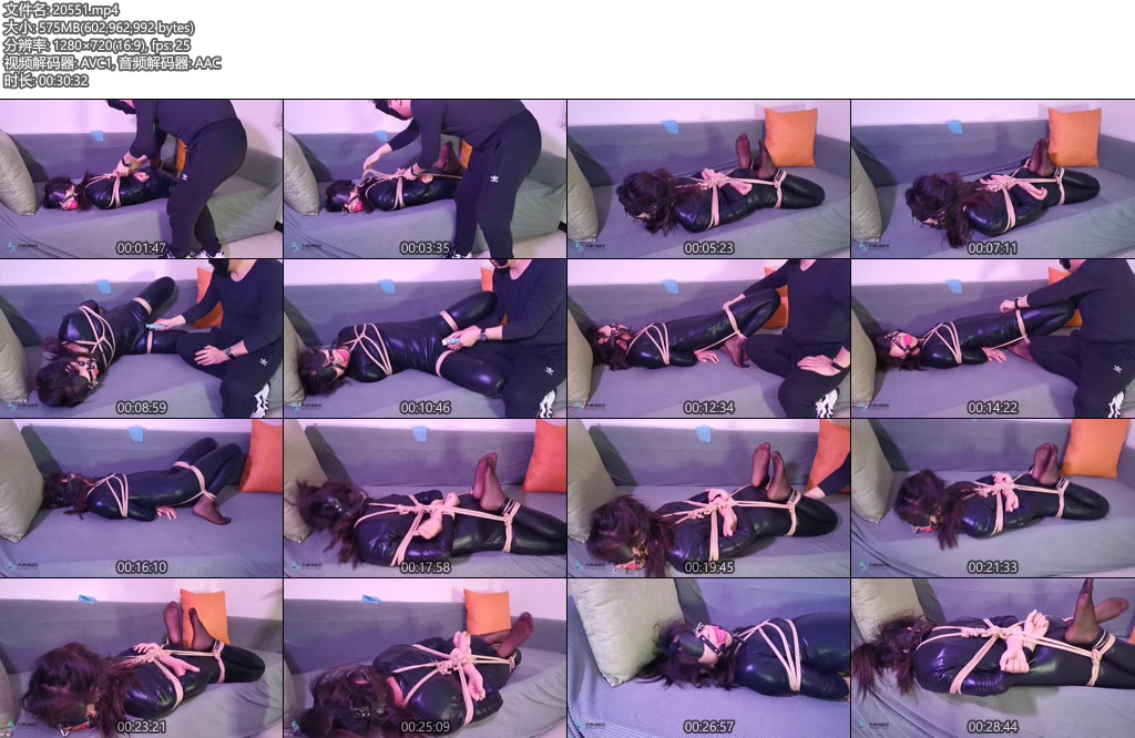 [JS原创] 若灵 涂胶衣分腿驷马 马具型口塞 GC 鞭打-丝依依