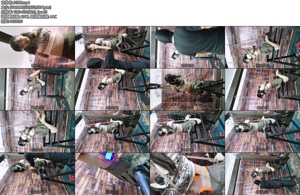 [飞天原创] 悦儿奴看到铁马缠着二个快乐棒很轻松地坐上去坐上去才知道引部疼痛难忍还被强制带羊具囗球电动-丝依依