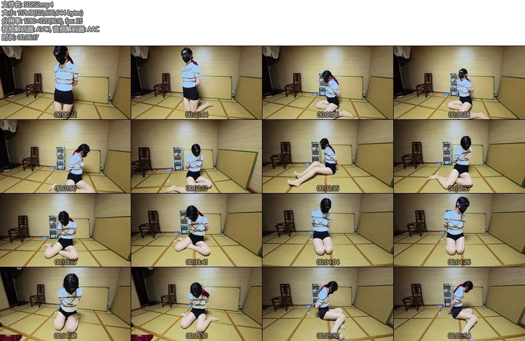 [渎竺原创] 川川绑法复刻 简单的日式后手缚-丝依依