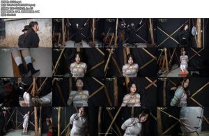 [一绳有你] 极度走绳被人出卖漂亮女孩被捕双手吊起鞭打换上旗袍老虎凳捆绑各种打挠脚心五花上绑极度走绳晕死-丝依依