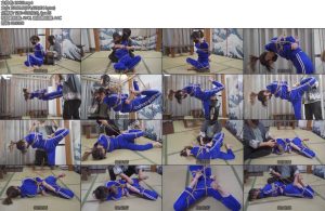 [象人原创] 嗷嗷校服股绳驷马，勒嘴拴脚趾-丝依依