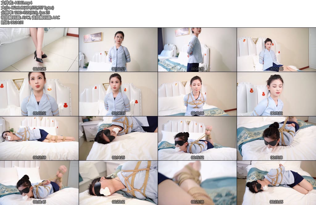 [JS原创] 工作室线下约拍作品—夏瑾紧缚写真纪实-丝依依