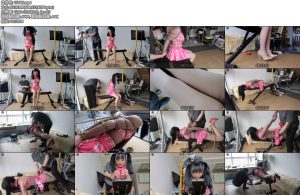 [绳之韵] 新晋小绳模娃娃肉丝细高绳戏（第一集）极限直臂、驷马、口球口水，TK-丝依依