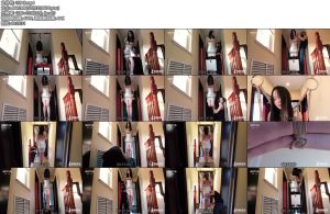 [半岛束艺] 直立式吊缚和前所未有的视角-丝依依