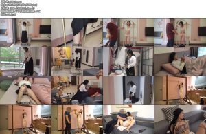 [夜未央] 被圈养的少妇 金属 贞操锁 手铐脚镣做家务 跪迎主人 服伺主人 钢枷固定 藤条鞭打 五花大绑开腿缚强制等-丝依依