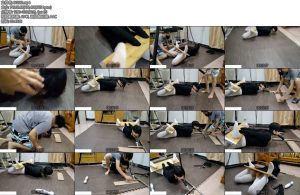 [浅浅原创] 手脚木枷锁固定堵嘴口水直流连求饶都叫不出声-丝依依