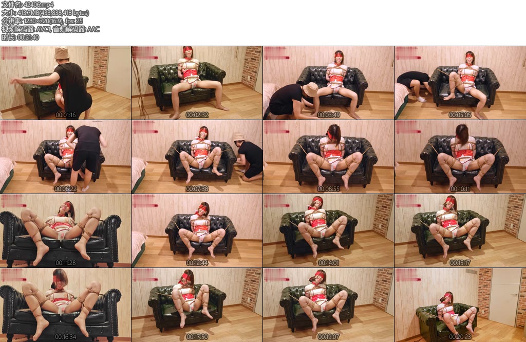 [绳缚原创] 日本工作室 中华娘强制m分腿gc绳缚日本原创-丝依依