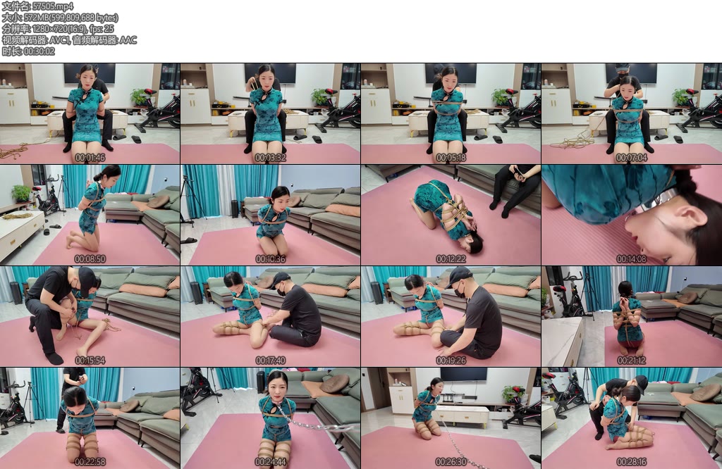 [李大侠] 佳佳后手观音M腿展示-丝依依