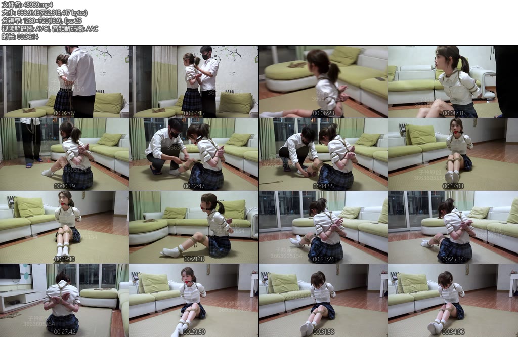 [子衿原创] 千千五花口球口水挣扎-丝依依