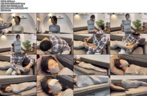 [默示录] 缚艺录小R最近胶带买多了该怎么办那就木乃伊封嘴挣扎一会儿不够那就再把眼睛也贴上-丝依依