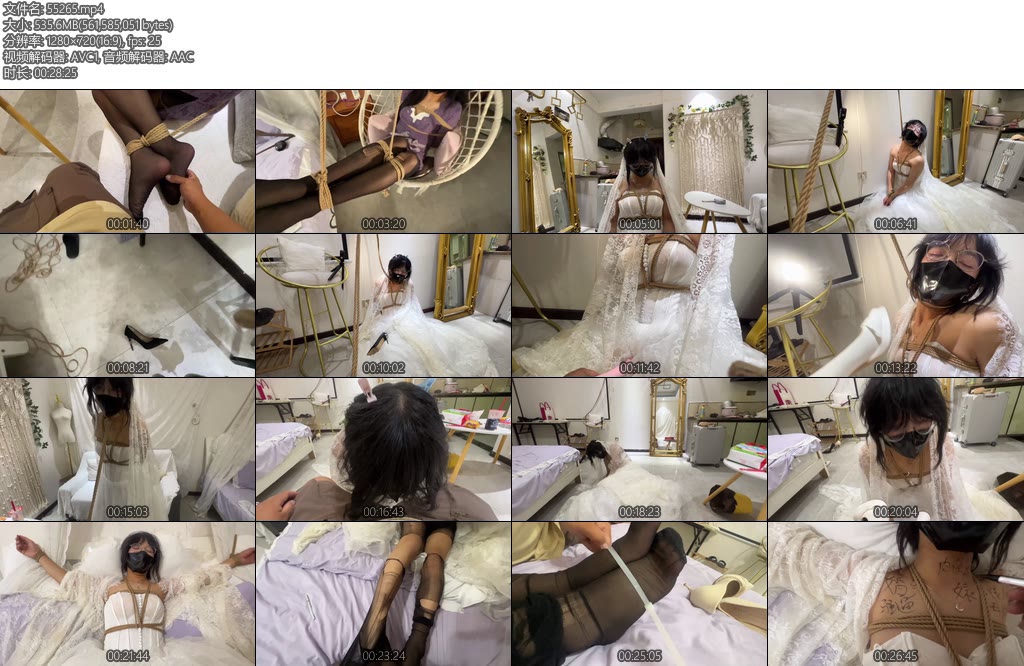 [桃花岛] 下班回家惨遭保安入室捆绑调教-丝依依