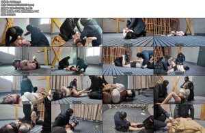 [李大侠] 小遥的故事上独居妹妹被歹徒暴力捆绑剧烈挣扎无果后被塞进麻袋运走-丝依依