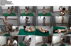 [随心原创] 露露刑讯严密股绳拉着走极限驷马痛苦的满头大汗-丝依依