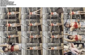 [皖北原创] 皖北绳艺 某手网红被吊起来抽真被抽哭不看后悔拍大腿-丝依依