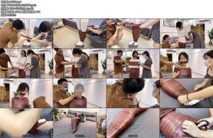 [默示录] 缚艺录小雅白色全身丝袜与棕色胶带的全包-丝依依