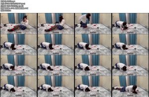 [亚洲绳艺] 炮击JK强制放置-丝依依