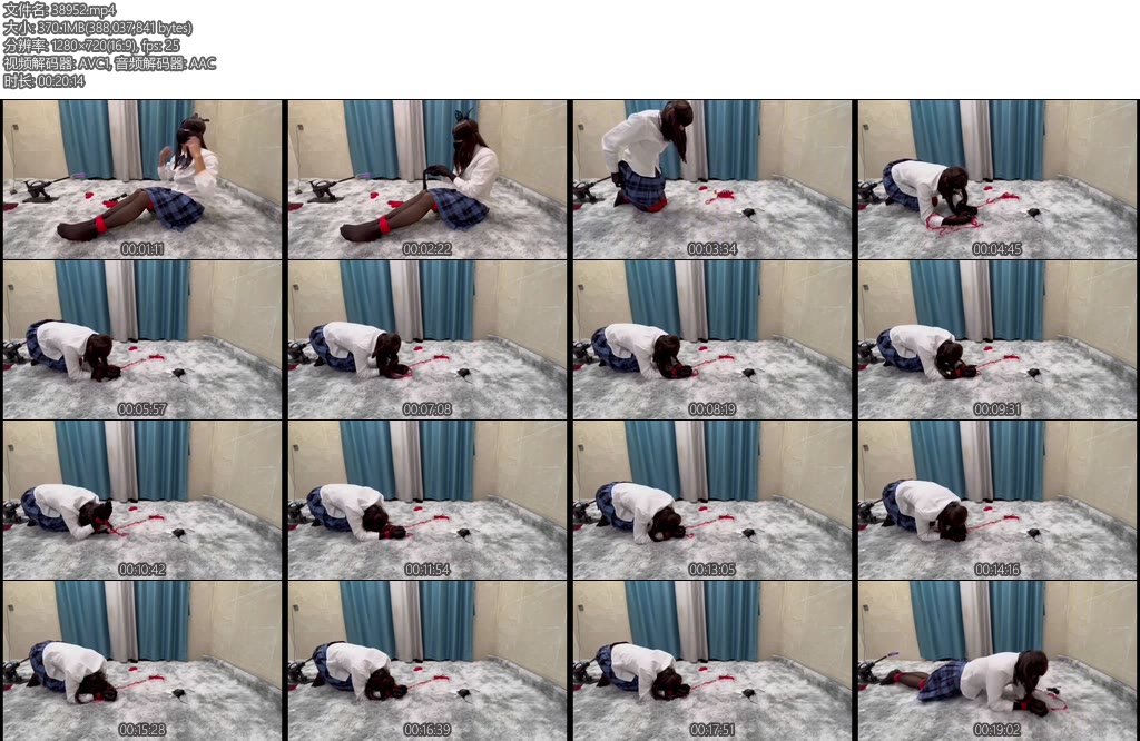 [亚洲绳艺] 炮击JK强制放置-丝依依