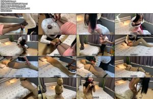 [枫玥原创] 误闯女王府（第三集）曾经女S的奴隶上门报复女S，把她包成了木乃伊-丝依依