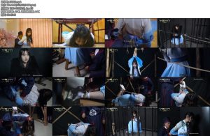 [一绳有你] 予美人斩首记贞洁民女予美人五花捆绑杖刑木枷双手吊起骑木马腰部拉绳鞭打驷马打挠脚心金属枷锁斩首-丝依依